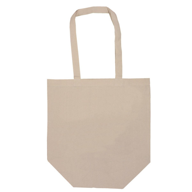 Promotional Natural canvas beach shopper - Image 2