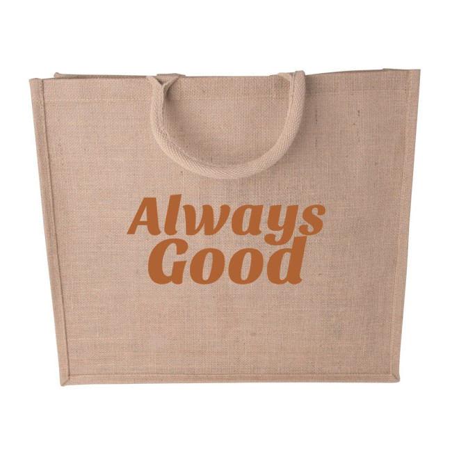 Promotional Jute bag shopper - Image 2