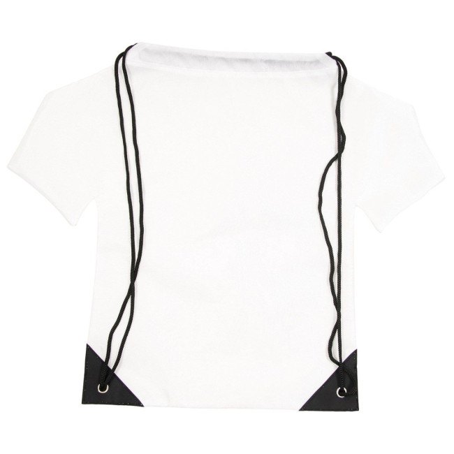 Promotional Nylon backpack T-shirt - Image 4