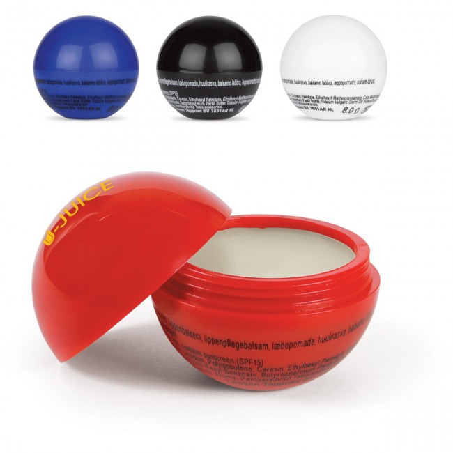 Promotional Lipbalm round ball - Image 1