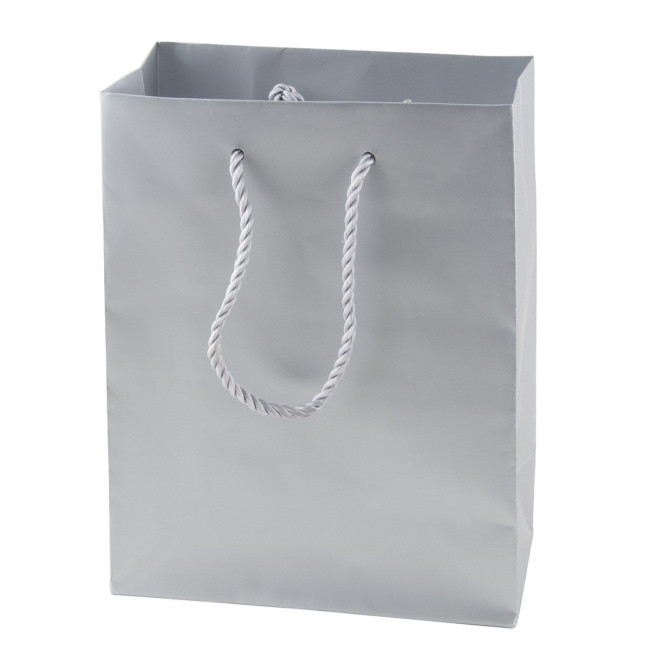 Promotional Matt paper bag 220 x 290 x 100mm - Image 3