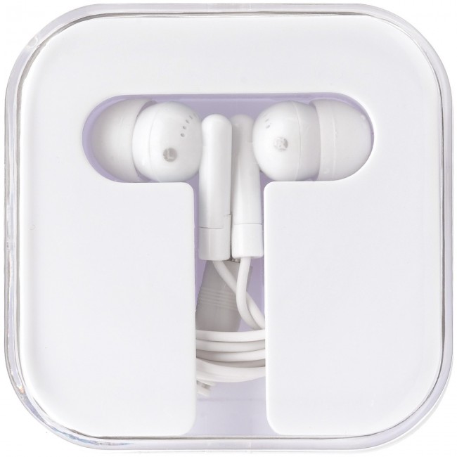 Promotional Earbuds set square box - Image 2