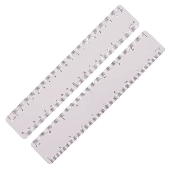 Promotional Ultra thin scale ruler 20cm - Image 2