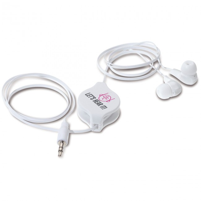 Promotional Retractable earbuds - Image 1