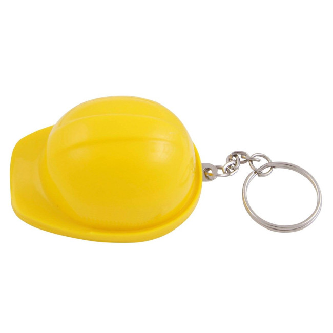 Promotional Hard hat bottle opener keyring - Image 1