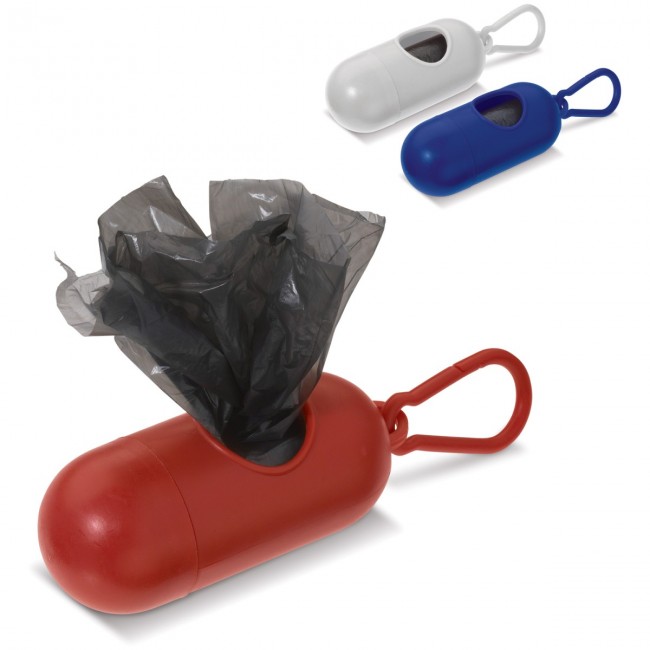 Promotional Plastic bag dispenser carabiner - Image 2