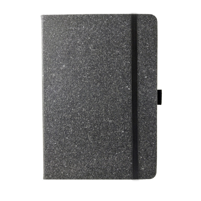 Promotional A5 Albany Recycled Leather Notebook Hard Cover