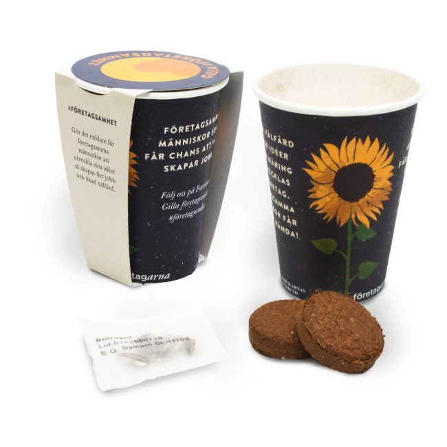 Promotional Paper Cup with Seeds