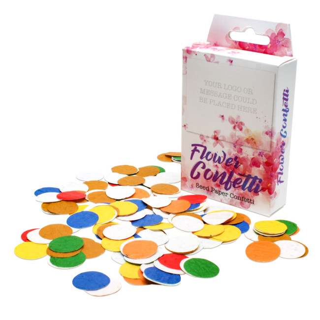 Promotional Seed Paper Confetti Box