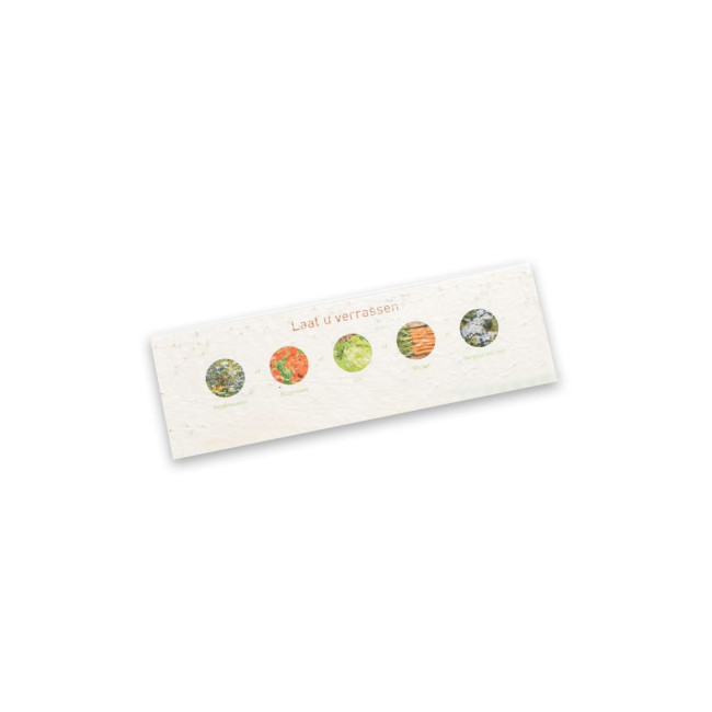 Promotional Seedpaper Book Marker