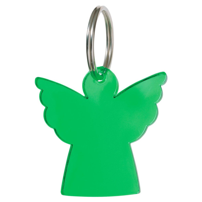 Promotional Angel Plastic Keyring  - Image 6