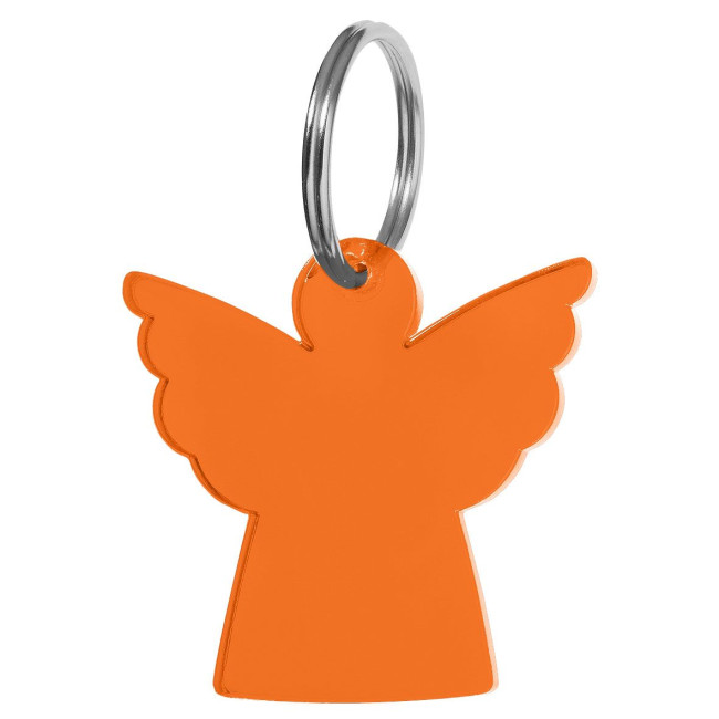 Promotional Angel Plastic Keyring  - Image 8