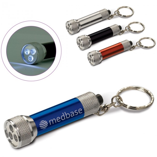 Promotional Mini LED light with keyring/3 LED - Image 2