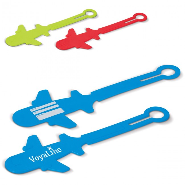 Promotional Luggage tag plane - Image 2