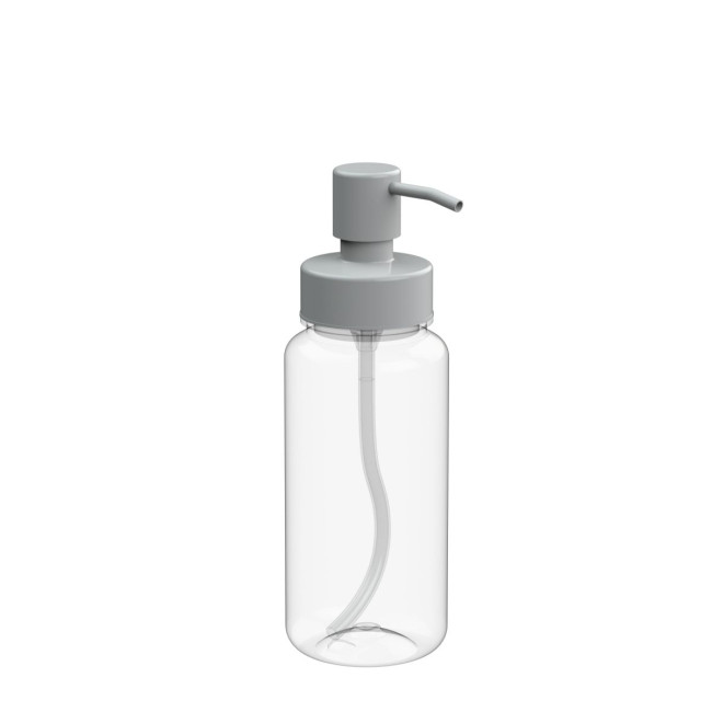 Promotional Transparent Deluxe Soap Dispenser 0.4L - Image 1