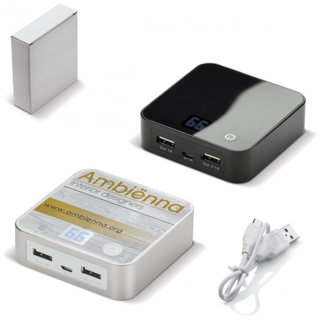 Promotional Powerbank square 6000mAh - Image 2