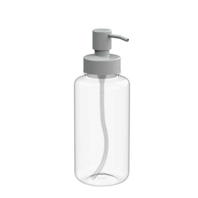 Promotional Transparent Deluxe Soap Dispenser 0.7L - Image 1