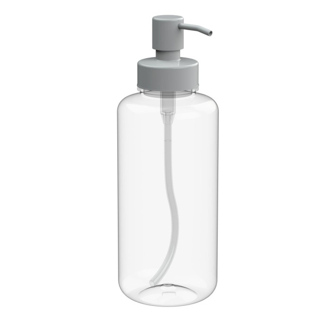 Promotional Transparent Deluxe Soap Dispenser 1.0L - Image 1