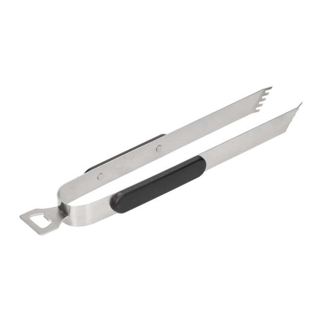 Promotional Barbecue Tongs With Bottle Opener 35cm