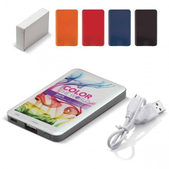 Promotional Powerbank LED 2000mAh - Image 2