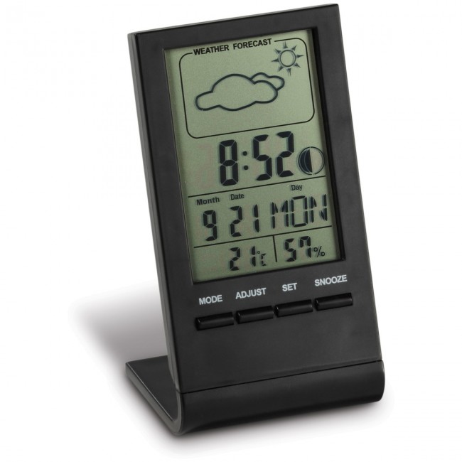 Promotional Weather station electronic black - Image 1