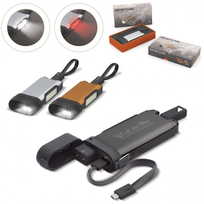 Promotional Powerbank flashlight 5000mAh - Image 2