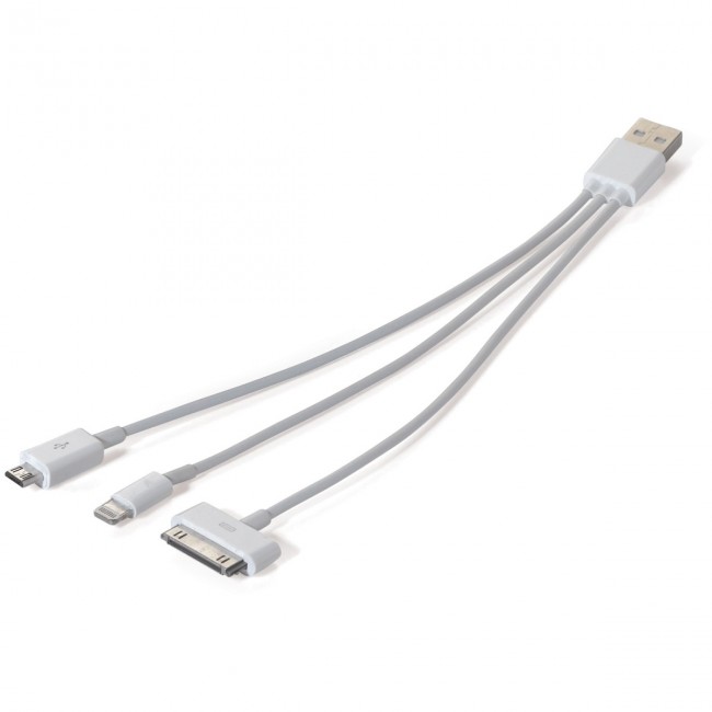 Promotional Powerbank 3-in-1 USB cable - Image 1