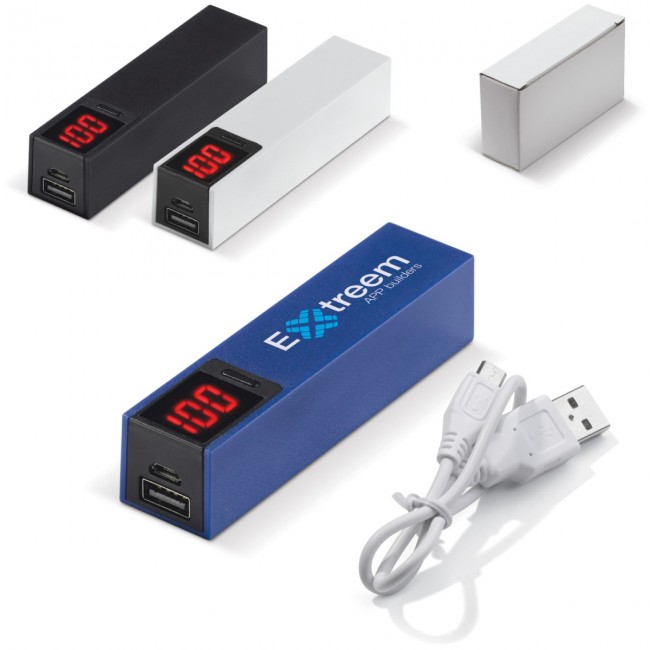 Promotional Powerbank power indicator 2600mAh - Image 2