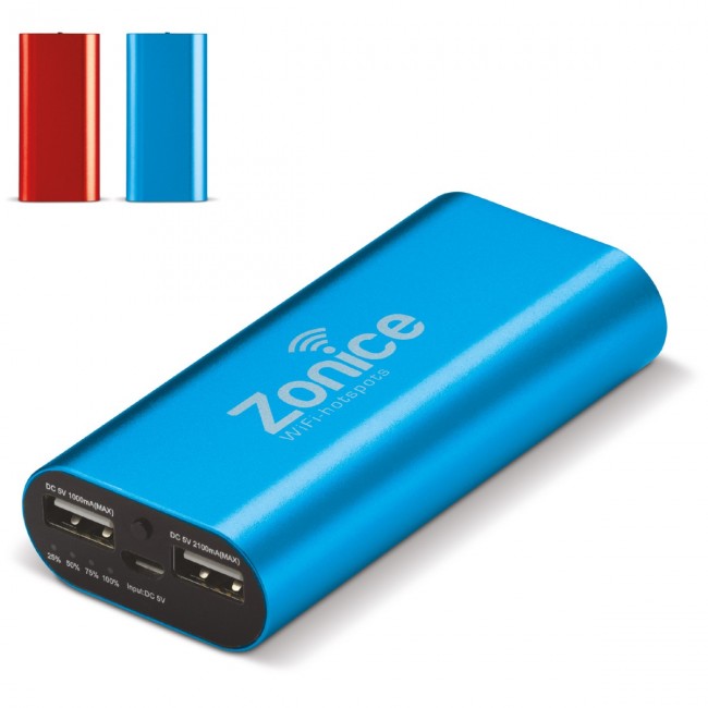 Promotional Powerbank double 4400mAh - Image 2