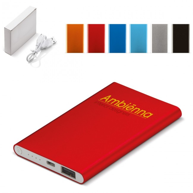 Promotional Powerbank slim 4000mAh - Image 2