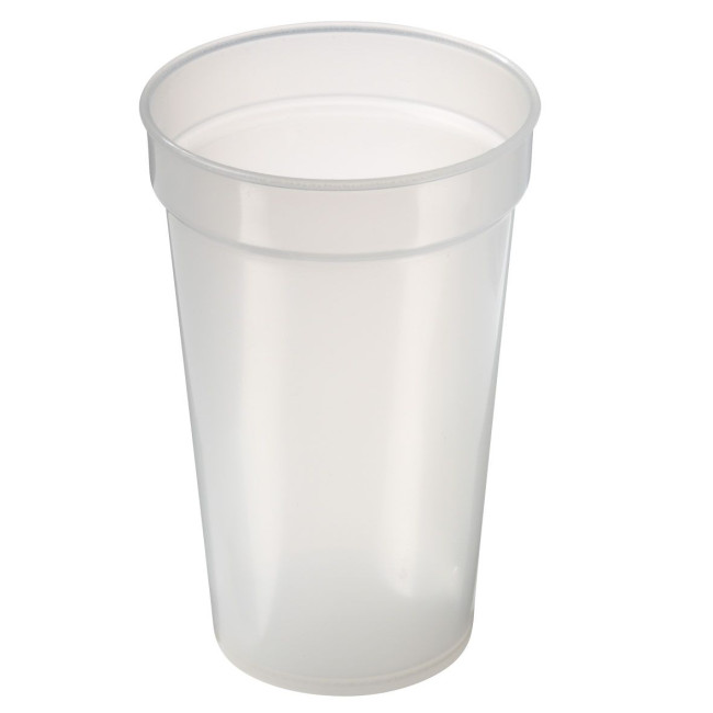 Promotional Plastic Reusable Drinking Cup 0.4L - Image 2