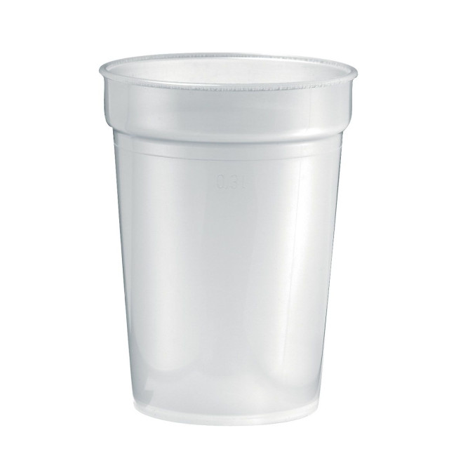 Promotional Plastic Reusable Drinking Cup 0.3L - Image 2