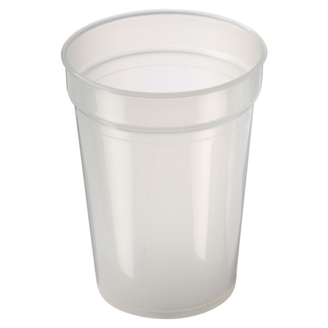 Promotional Plastic Reusable Drinking Cup 0.3L - Image 3