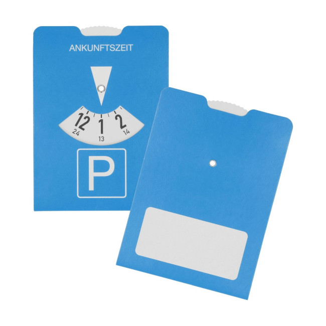 Promotional Board Cardboard Parking Disk 