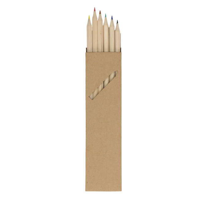 Promotional Colouring Pencil Set 6pc