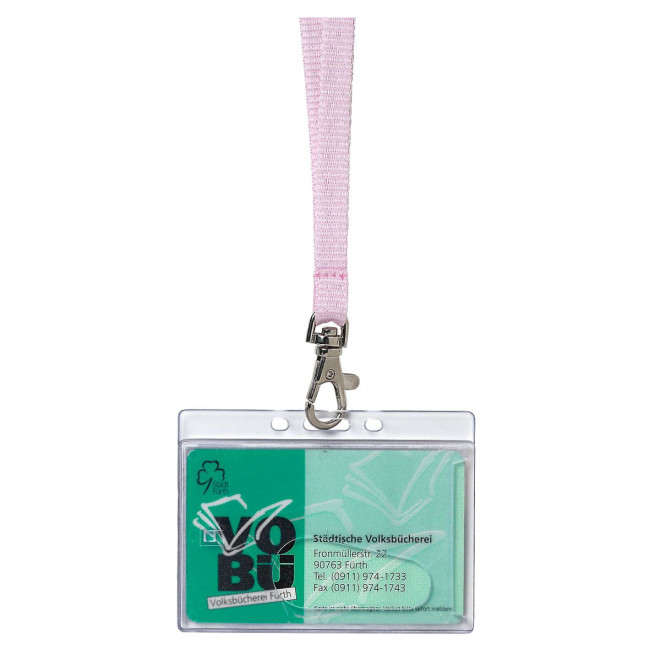 Promotional Hard Plastic ID Card Holder 