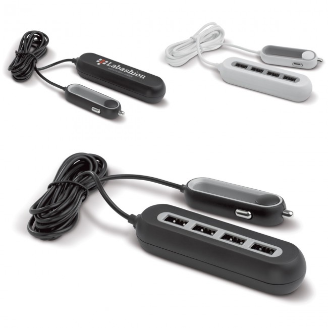 Promotional Hub car charger - Image 1