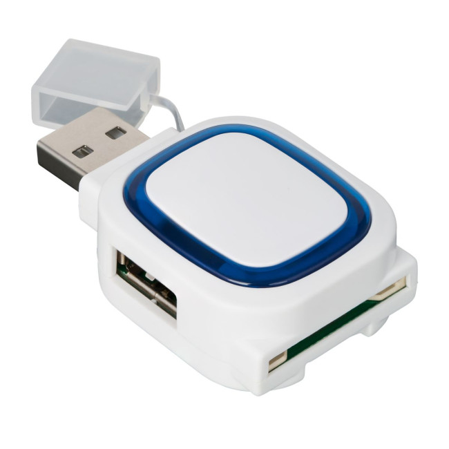 Promotional 2-Port USB Hub & Card Reader - Image 4