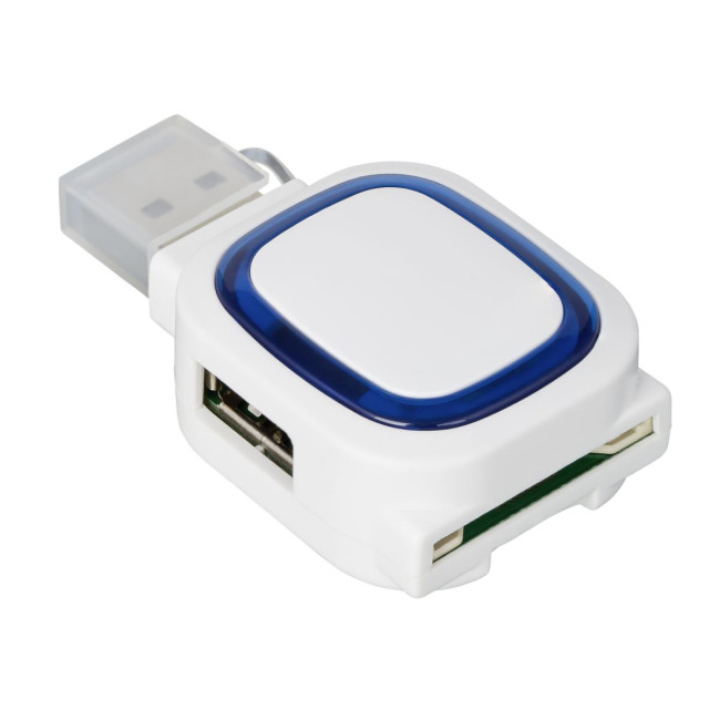 Promotional 2-Port USB Hub & Card Reader - Image 5