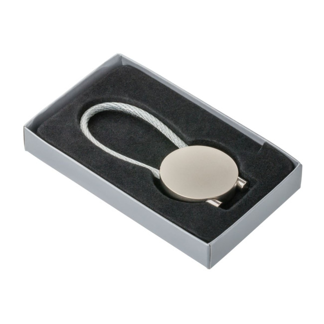 Promotional Cable Metal Keyring - Image 4