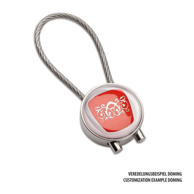 Promotional Cable Metal Keyring - Image 6