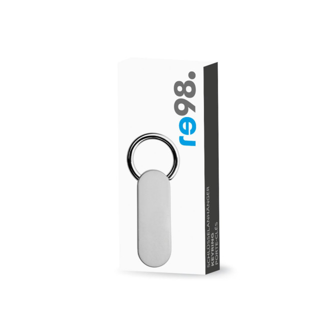 Promotional Classic Small Metal Keyring - Image 4