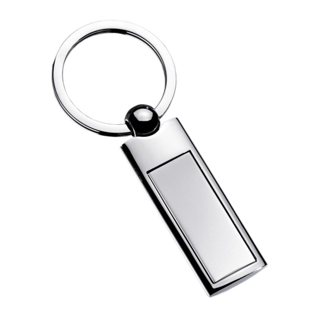 Promotional Pendant Metal Keyring - Image 1