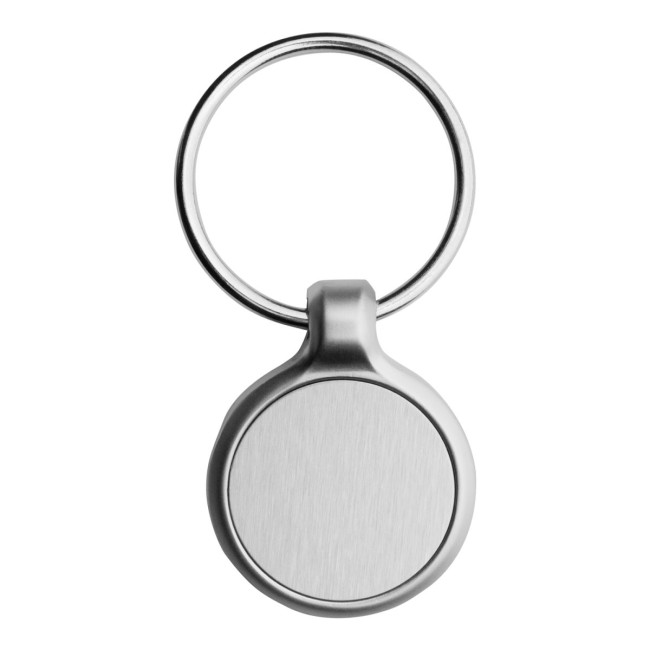 Promotional Round Metal Keyring - Image 4