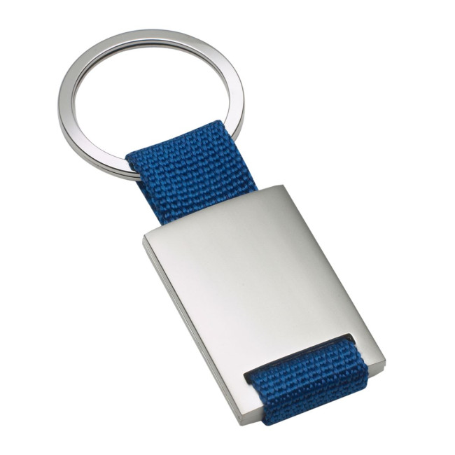 Promotional Kemer Printed Metal Keyring - Image 1