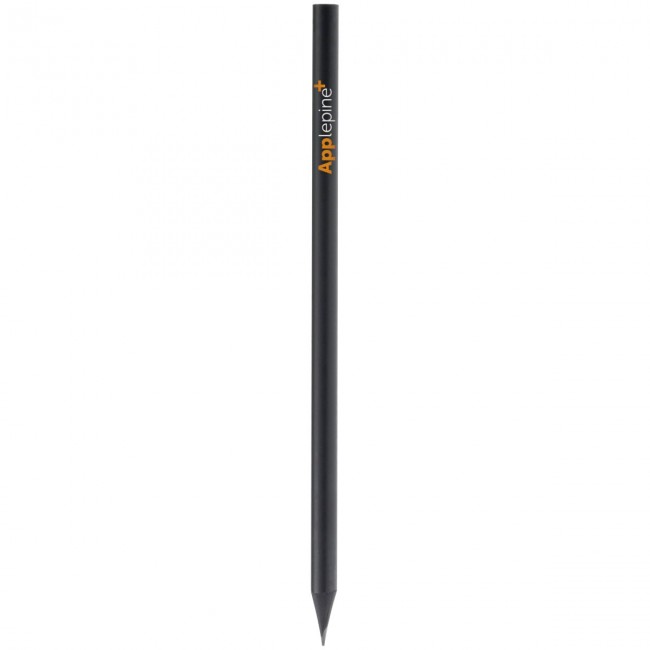 Promotional Black sharpened pencil - Image 2