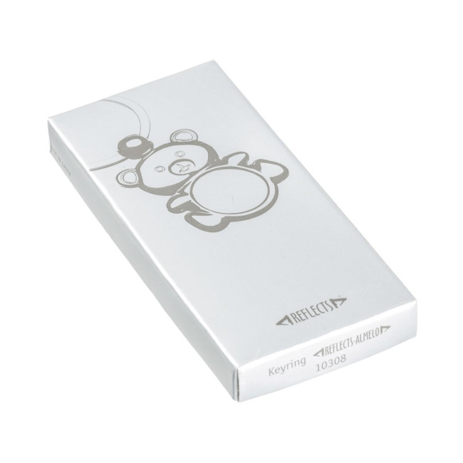 Promotional Teddy Bear Metal Keyring - Image 3