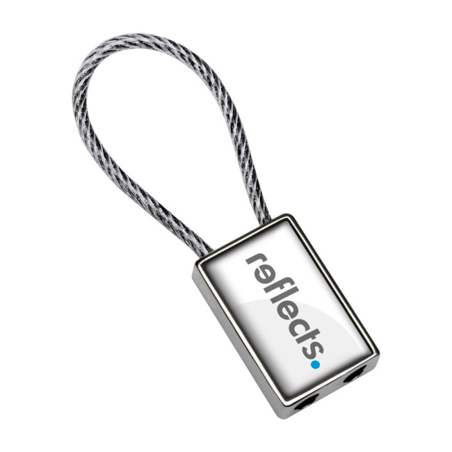 Promotional Metal Cable Keyring - Image 4