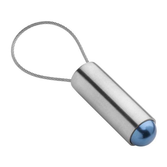 Promotional Aluminium Cable Keyring - Image 1