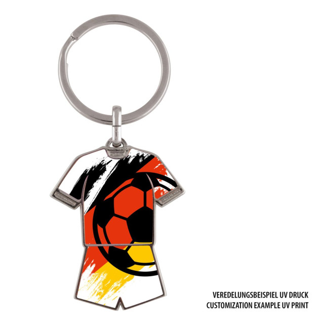 Promotional Football Kit Metal Keyring - Image 5